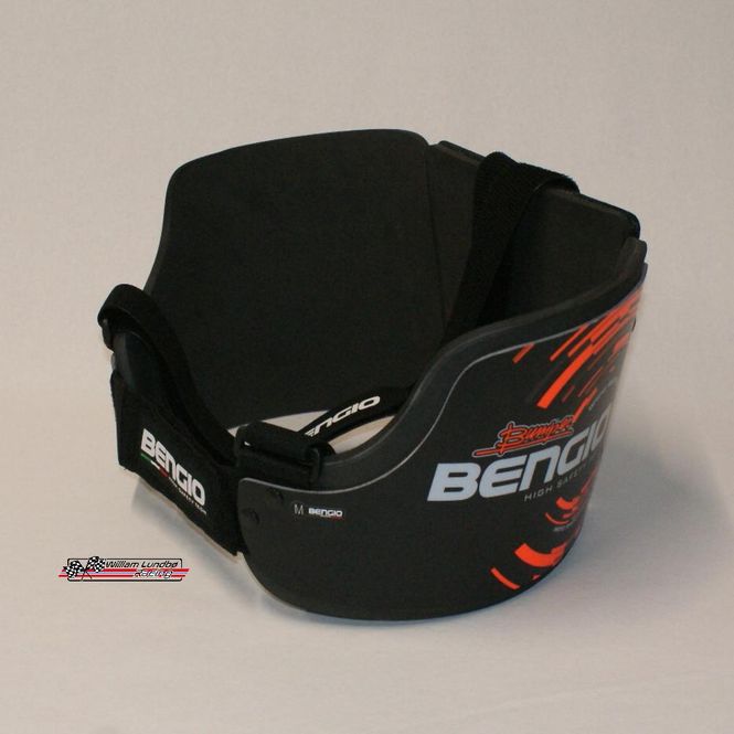 Hovedbilde Bengio bumper lady ribbvest, Sort/Oransje