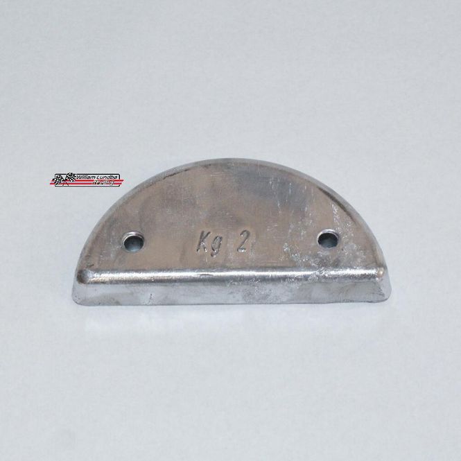 Hovedbilde 2 kg bly ferdig borret RR