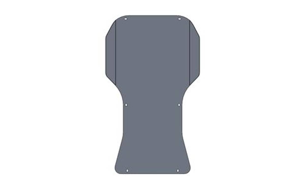 Parolin Invader bunnplate ALU /u sticker stor kart