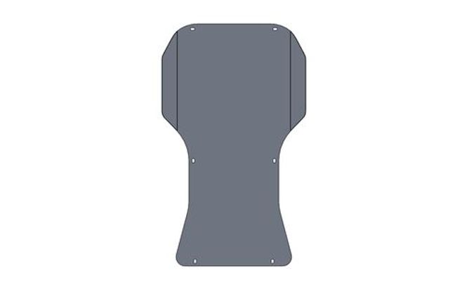 Hovedbilde Parolin Invader bunnplate ALU /u sticker stor ...