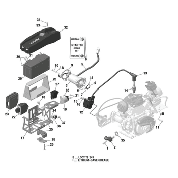 Hovedbilde Rotax Max Elektrisk & Startenhet