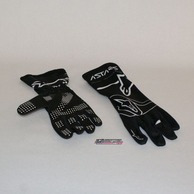 Hovedbilde Alpinestars kjørehansker Tech-1 Sort/Hvit