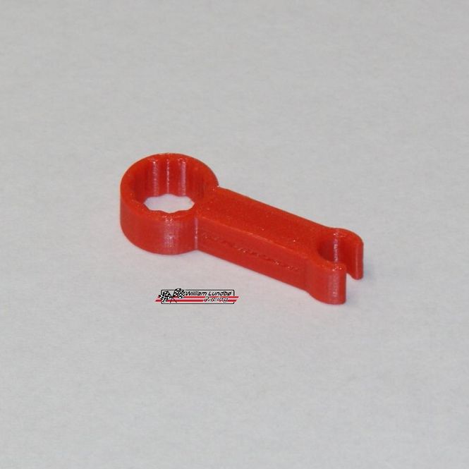 Hovedbilde NJ Motorsport holder for pluggledning X30 rød