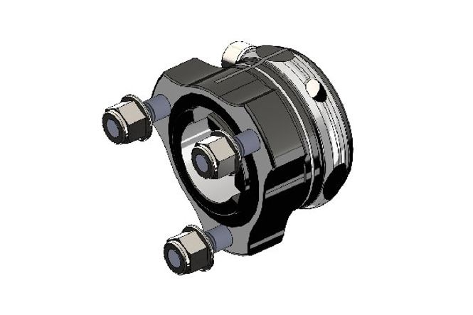 Hovedbilde Parolin hjulboss for 30mm bakaksel L. 40mm liten ...
