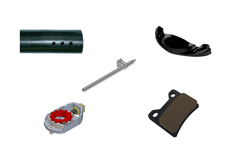 Parolin Gokart Chassis - deler